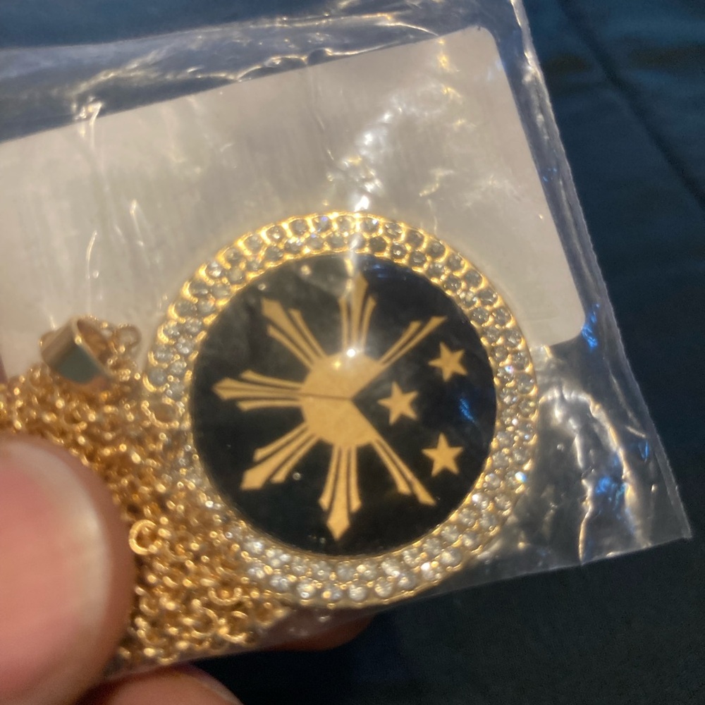Philippines Sun and Stars Necklace